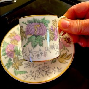 Wedgwood Expresso cup and saucer.